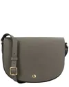 Longchamp Epure Leather Crossbody In Gray