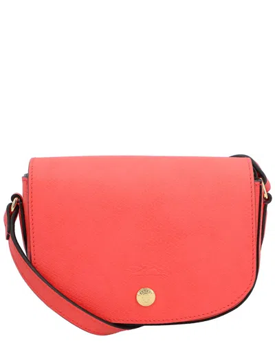 Longchamp Epure Leather Crossbody In Red