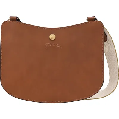 Longchamp Épure Leather Crossbody Bag In Brown