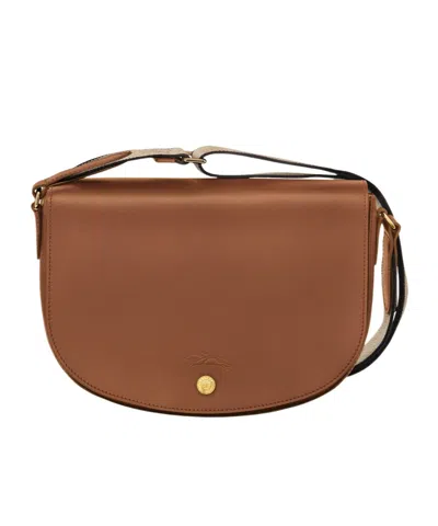 Longchamp Épure M Shoulder Bag In Brown