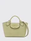 Longchamp Épure Mini Cowhide Leather Handbag With Removable Strap In Gray
