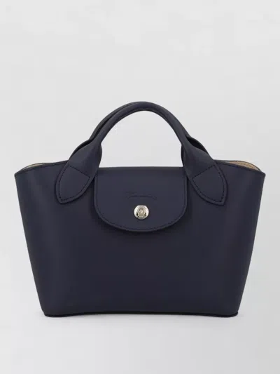 Longchamp Epure Mini Top Handle Bag Detachable Strap In Blue