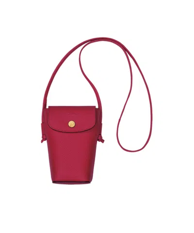 Longchamp Épure Phone Case In Pink