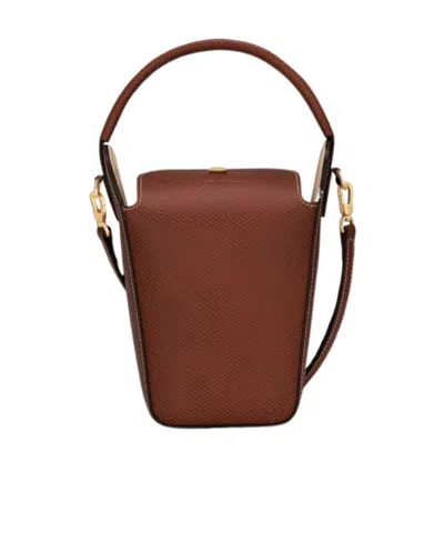 Longchamp Shoulder Bag Woman In Brown