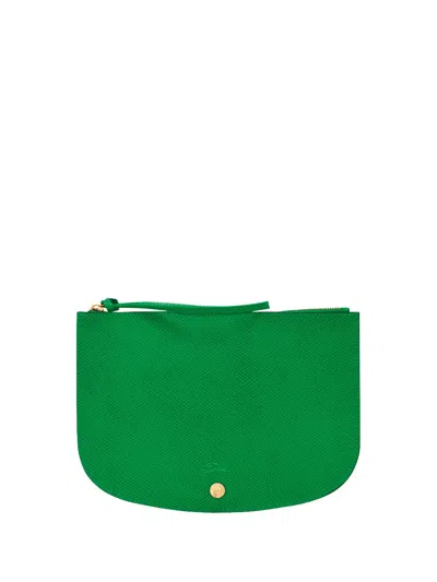 Longchamp `epure` Pouch In Green