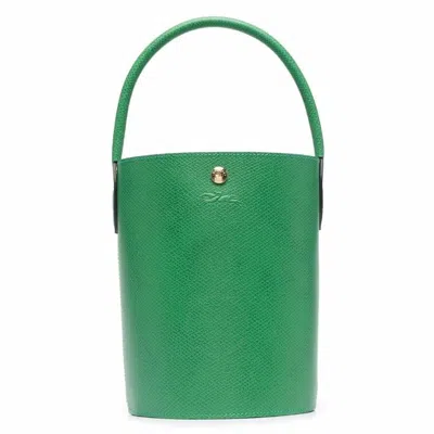 Longchamp Sac Seau S Épure In Green