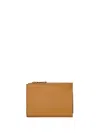 Longchamp `epure Timeless` Compact Wallet In Brown
