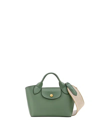 Longchamp `epure Timeless` Extra Small Tote Bag In Green
