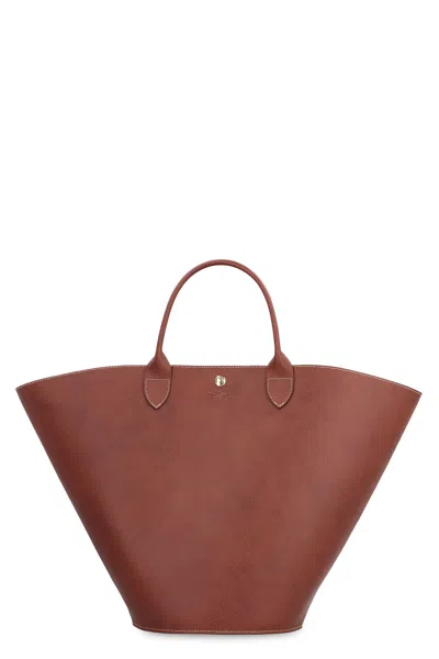 Longchamp Borsa Shopping Xl U00c9pure In Brown