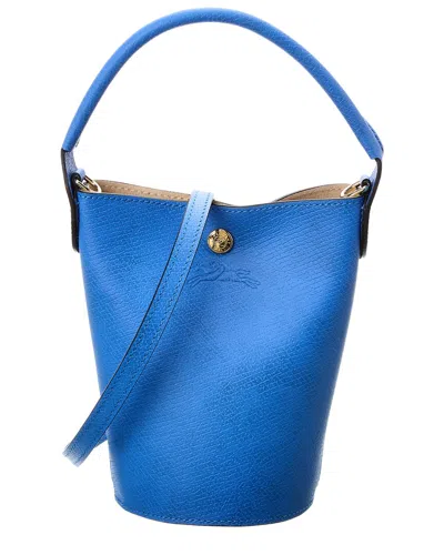 Longchamp Epure Xs Leather Crossbody In Blue