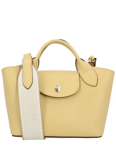 Longchamp Épure Xs Leather Tote In Beige