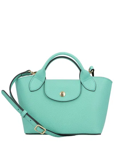 Longchamp Epure Xs Leather Tote In Green