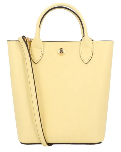 Longchamp Épure Xs Leather Tote In Yellow