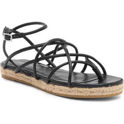 Longchamp Espadrille Sandal (women) In Black