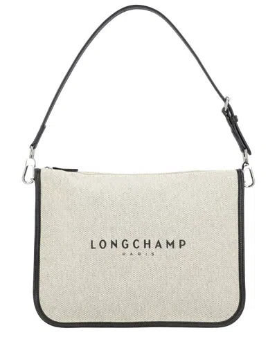 LONGCHAMP ESSENTIAL LARGE CANVAS HOBO BAG