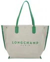 LONGCHAMP LONGCHAMP ESSENTIAL LARGE CANVAS TOTE