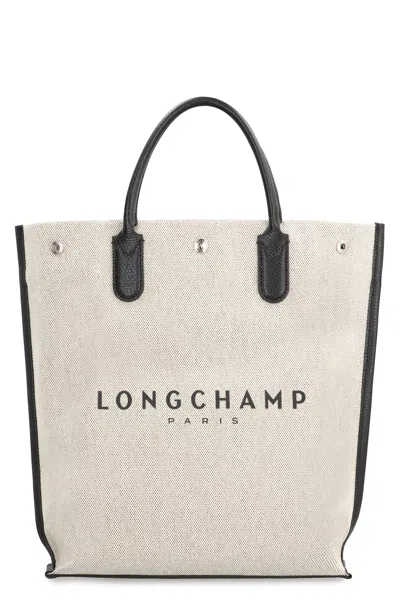 Longchamp Essential M Tote Bag In Ivory