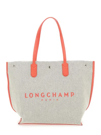 Longchamp Essential Toile In Beige