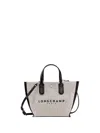 Longchamp Xs Essential Raw-coloured Bag In Beige