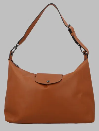 Longchamp Extra Large Hobo Handbag - Stylish And Versatile In Brown