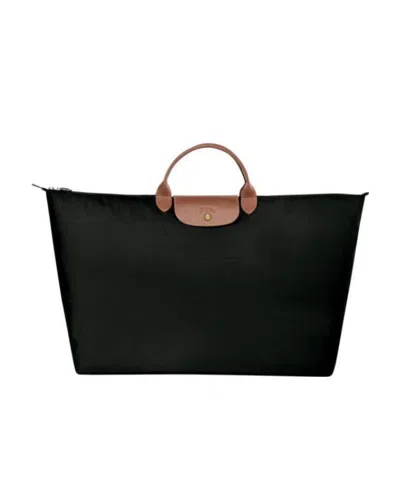 Longchamp Extra Large Le Pliage Travel Bag In Black