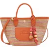 Longchamp Extra Small Le Pliage Panier Rainbow Top Handle Bag In Pattern