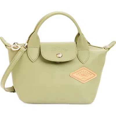 Longchamp Extra Small Le Pliage Passport Xtra Handbag In Green