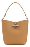 Longchamp Extra Small Le Roseau Leather Bucket Bag