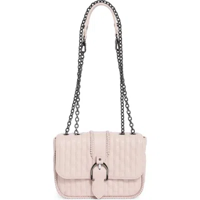 Longchamp Extra Small Quilted Leather Crossbody Bag In Pink