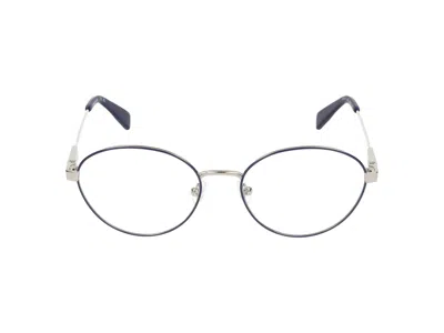 Longchamp Eyeglasses In Silver/blue