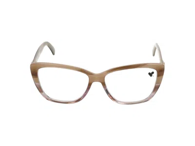Longchamp Eyeglasses In Brown Lilac