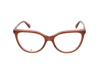 Longchamp Eyeglasses In Brown/rose