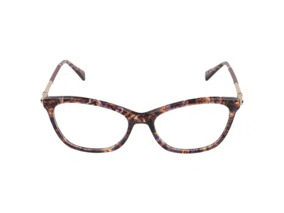 Longchamp Eyeglasses In Purple Tortoise