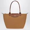 Longchamp Small Le Pliage Original Tote Bag In Brown