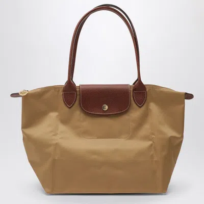 Longchamp Fawn-coloured Le Pliage Original M Bag