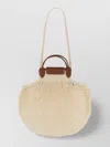 Longchamp Foldable Mesh Tote Bag
