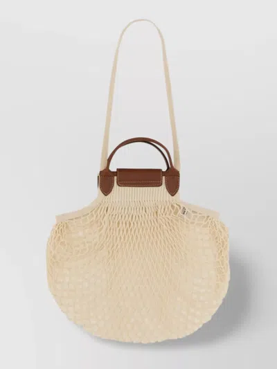 Longchamp Foldable Mesh Tote Bag