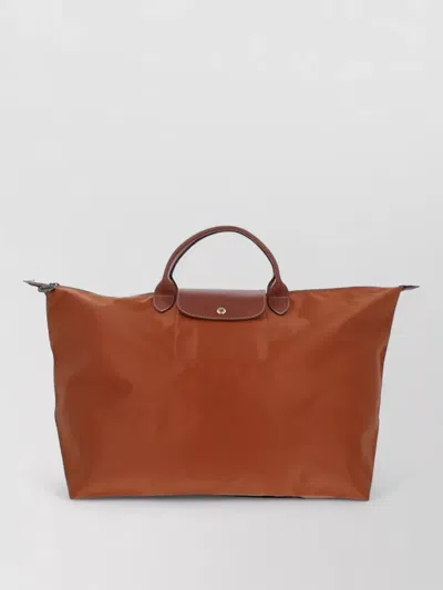 Longchamp Foldable Rectangular Travel Bag Top Handles