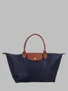 Longchamp Mini Chic Handbag In Blue