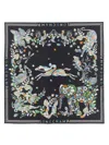 Longchamp Forêt  Scarf In 蓝色