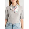 Longchamp Foret Silk Square Scarf In Multi
