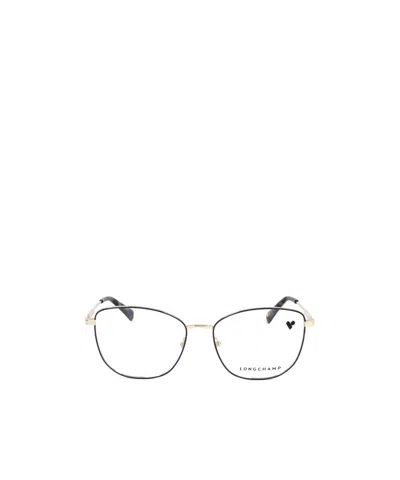 Longchamp Full Frame Plain Mirror In Silver Blue