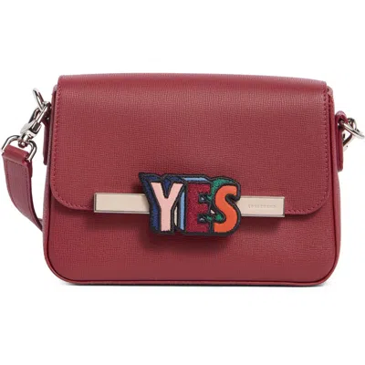 Longchamp Game On Small Crossbody Bag In Red