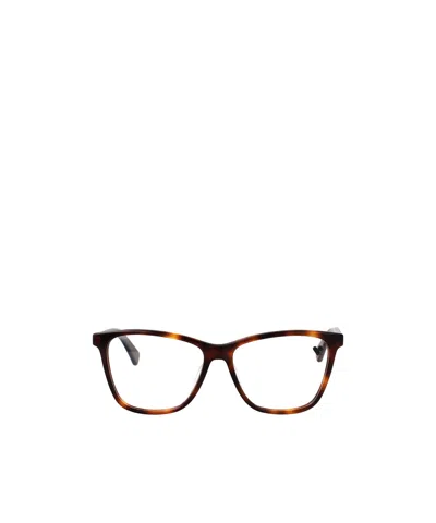 Longchamp Geometric Flat Mirror In Brown