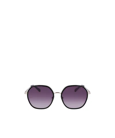 Longchamp Geometric Frame Sunglasses In Multi