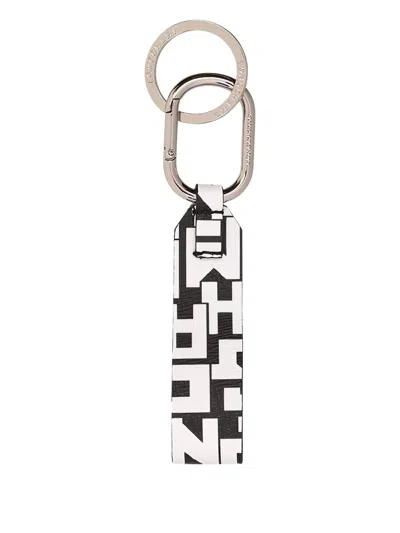 Longchamp Geometric-pattern Keyring