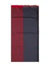 Longchamp Geometric-pattern Scarf In Neutral