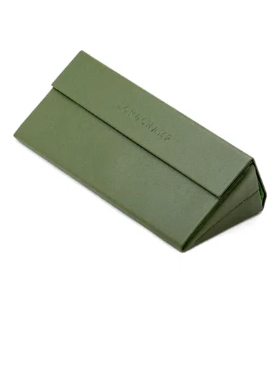 Longchamp Geometric-square Frame In Black