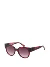 Longchamp Geometric-frame Sunglasses In Multi
