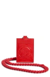 Longchamp Gloss Lanyard Card Holder